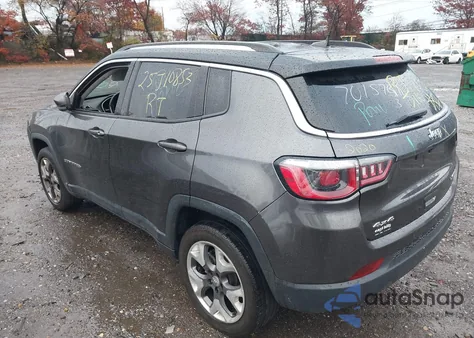 2020 Jeep Compass Limited 4X4 z USA, uszkodzony, nr VIN 3C4NJDCB1LT137995